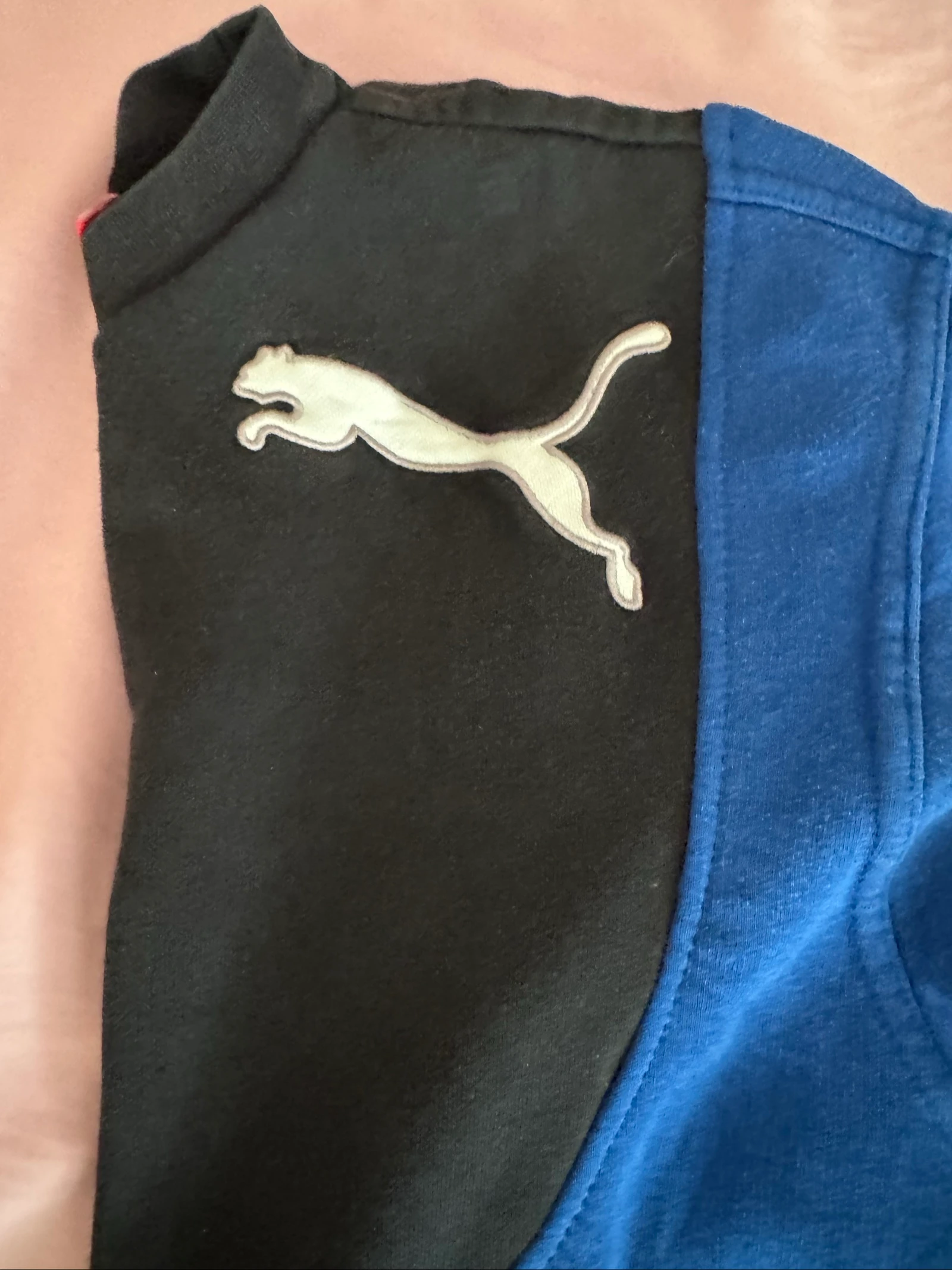 Puma Vintage Color Block trui maat L origineel – photo 4